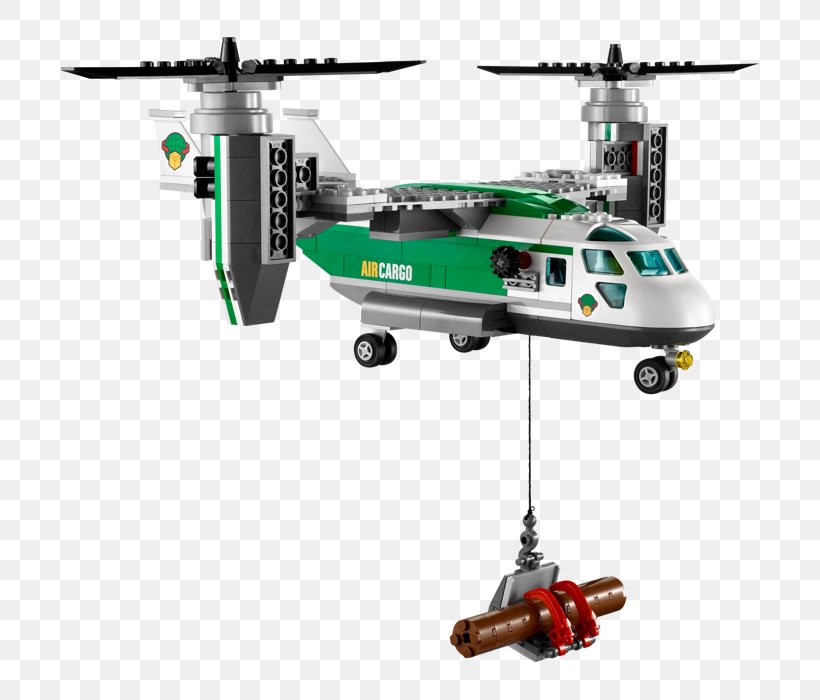 Airplane Lego City Toy Transport, PNG, 700x700px, Airplane, Aircraft, Cargo, Helicopter, Helicopter Rotor Download Free