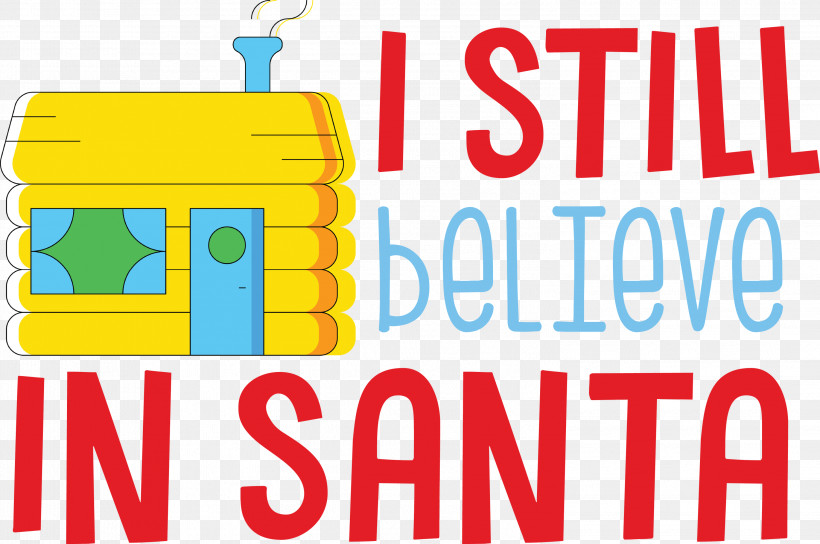 Believe In Santa Santa Christmas, PNG, 2999x1992px, Believe In Santa, Banner, Christmas, Line, Logo Download Free
