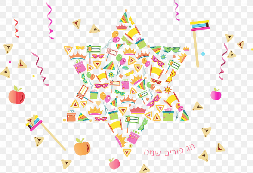 Text Line Font Triangle Pattern, PNG, 3000x2062px, Purim, Holiday, Jewish, Line, Paint Download Free
