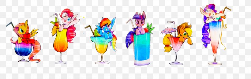 Cocktail Applejack Pony Pinkie Pie Twilight Sparkle, PNG, 3378x1064px, Cocktail, Alcoholic Drink, Applejack, Appletini, Drink Download Free