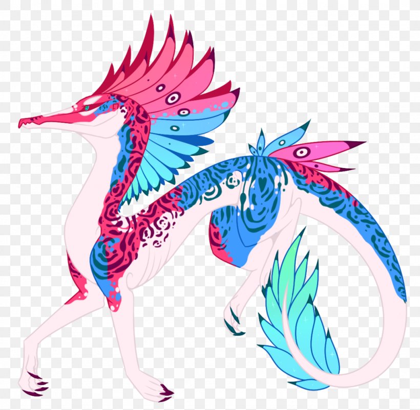 Dragon Feather Beak Clip Art, PNG, 1024x1002px, Dragon, Art, Beak, Bird, Feather Download Free