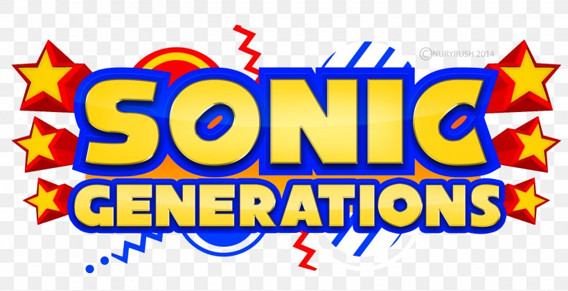 Sonic Generations Logo Illustration Clip Art Font, PNG, 2289x1177px, Sonic Generations, Area, Banner, Brand, Logo Download Free