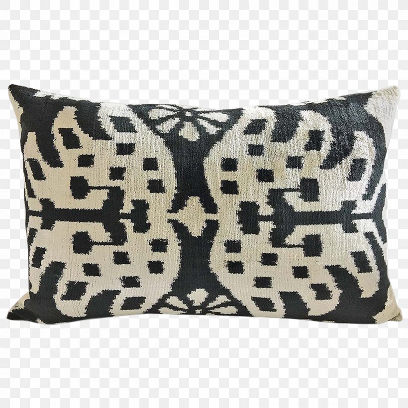 Throw Pillows Cushion Ikat Furniture, PNG, 1200x1200px, Throw Pillows, Black, Cushion, Down Feather, Feather Download Free