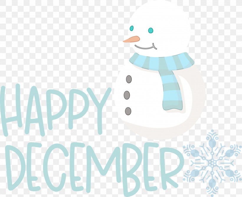 Logo Cartoon Turquoise -m Turquoise M Meter, PNG, 3000x2451px, Happy December, Cartoon, December, Happiness, Line Download Free