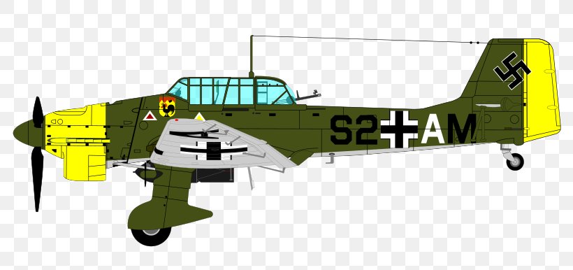 Second World War Airplane Junkers Ju 87 Military Aircraft, PNG, 800x386px, Second World War, Aircraft, Airplane, Dive Bomber, Fighter Aircraft Download Free