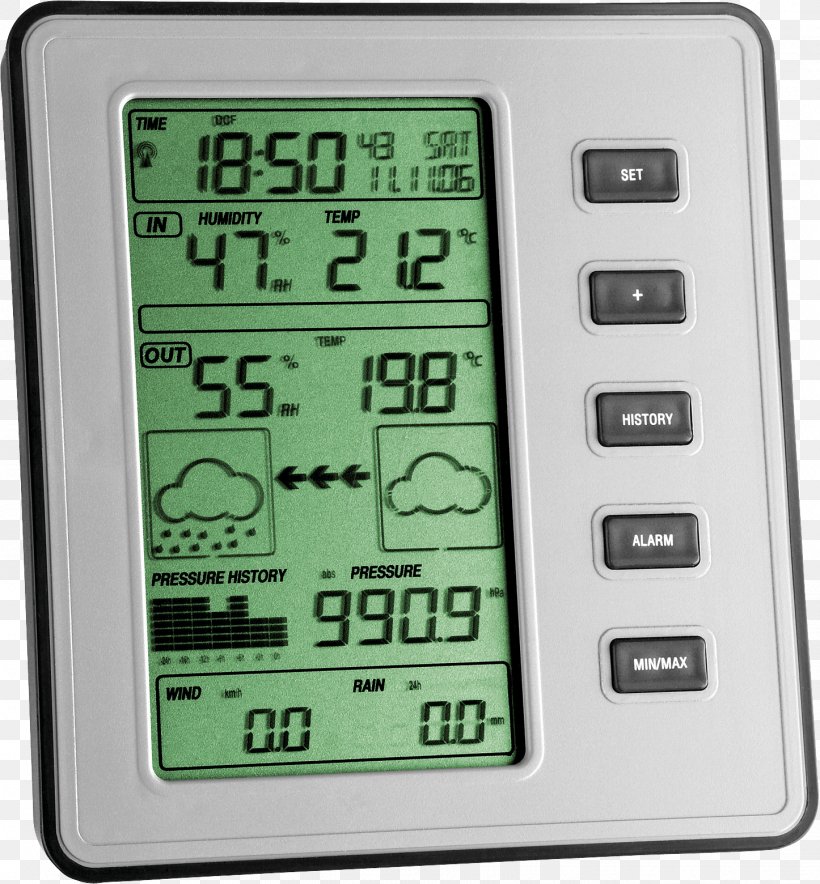 Weather Station Thermometer Temperature Humidity, PNG, 1446x1560px, Weather Station, Anemometer, Atmospheric Pressure, Barometer, Electronics Download Free