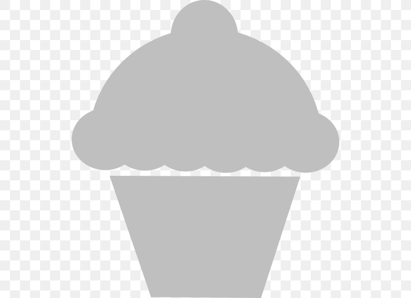 Clip Art Cupcake Grey Black And White Image, PNG, 534x595px, Cupcake, American Muffins, Black, Black And White, Blue Download Free