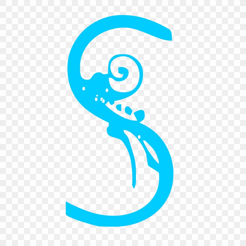Fancy Curly Letter S., PNG, 3500x3500px, Logo, Area, Brand, Crescent, Symbol Download Free