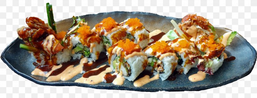 Japanese Cuisine Asian Cuisine Sushi Food, PNG, 1848x712px, Japanese Cuisine, Animal Source Foods, Appetizer, Asian Cuisine, Asian Food Download Free