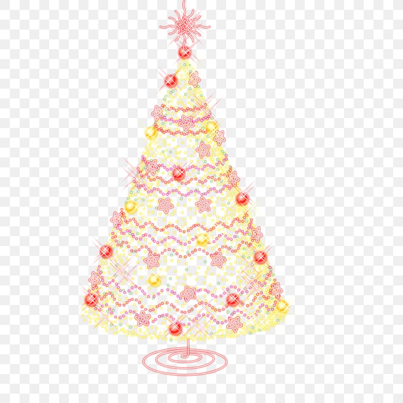 Christmas Tree Santa Claus, PNG, 500x819px, Christmas Tree, Animaatio, Christmas, Christmas Decoration, Christmas Lights Download Free