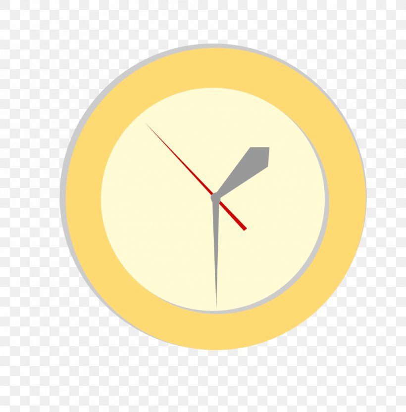 Circle Area Angle Clock, PNG, 1014x1031px, Area, Clock, Home Accessories, Yellow Download Free