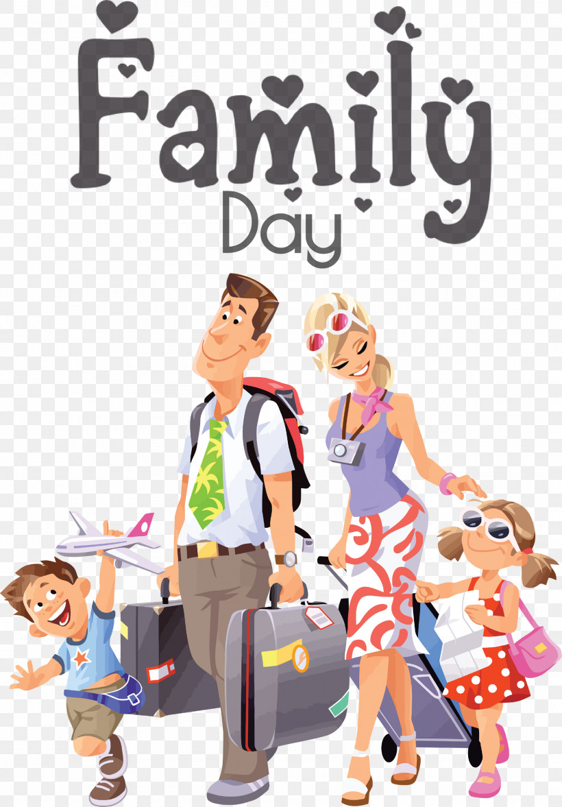 Family Day Family Happy Family, PNG, 2089x3000px, Family Day, Cartoon, Family, Happy Family, Package Tour Download Free