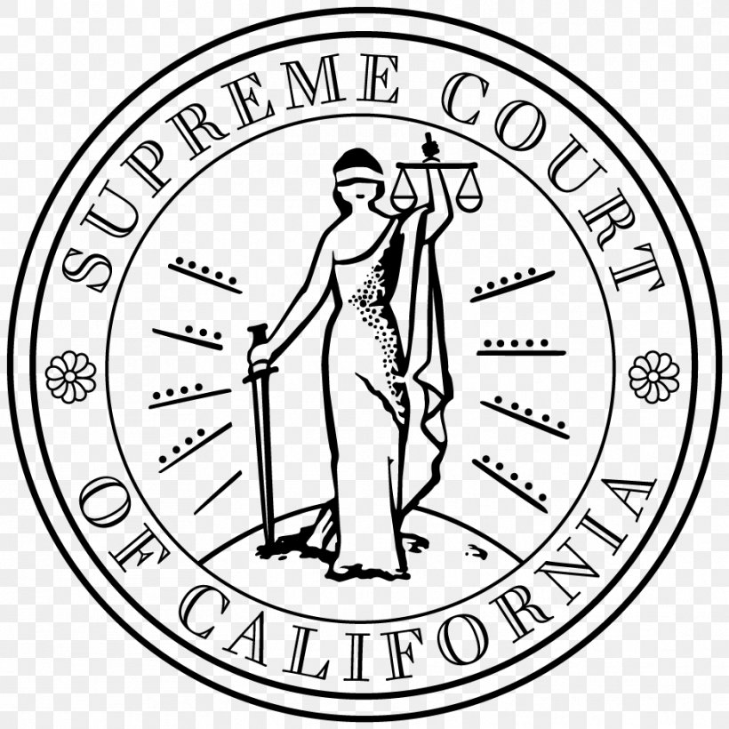 Supreme Court Of California Great Seal Of California Law Firm, PNG, 937x937px, Supreme Court Of California, Area, Art, Black And White, California Download Free