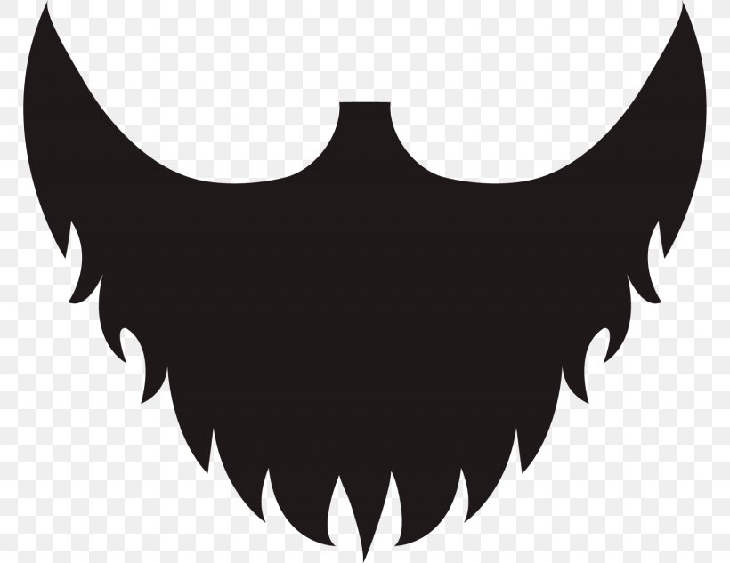 Goatee Clip Art, PNG, 768x633px, Goatee, Bat, Beard, Black, Black And White Download Free