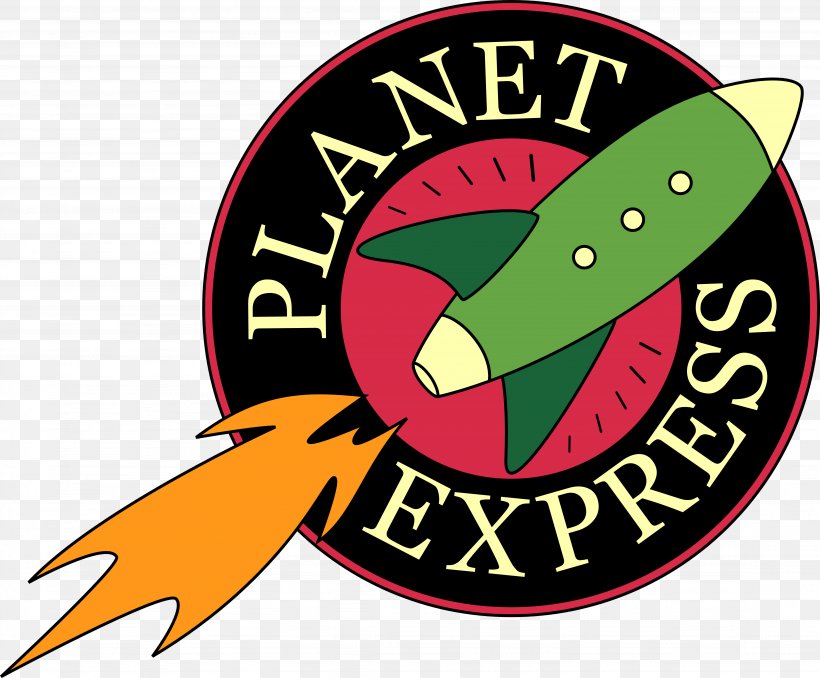 Planet Express Ship Zoidberg Logo, PNG, 4508x3731px, Planet Express Ship, Area, Artwork, Brand, Character Download Free