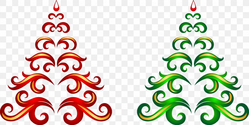 Santa Claus Christmas Tree, PNG, 2244x1130px, Santa Claus, Christmas, Christmas Card, Christmas Decoration, Christmas Jumper Download Free
