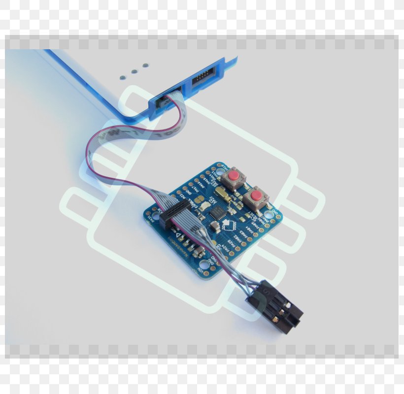 Microcontroller Hardware Programmer Electrical Connector Electronics Computer Hardware, PNG, 800x800px, Microcontroller, Cable, Circuit Component, Computer Hardware, Electrical Cable Download Free