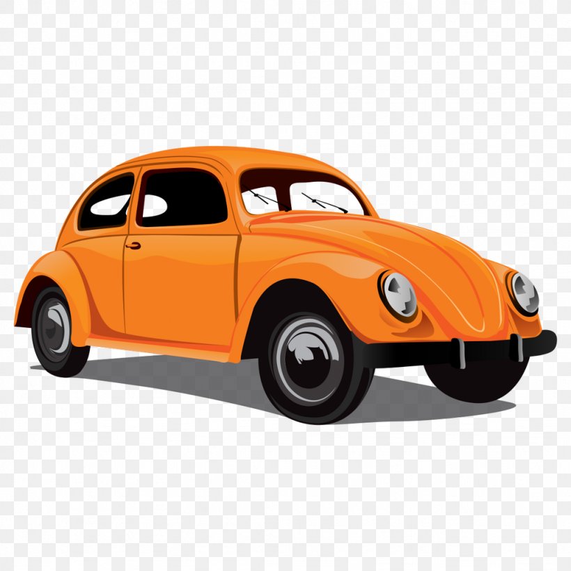 Orange Retro Car, PNG, 1024x1024px, Car, Automotive Design, Automotive Exterior, Brand, Car Wash Download Free
