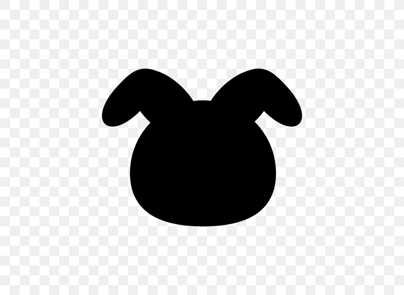 Rabbit Silhouette Shadow Play Animal, PNG, 600x600px, Rabbit, Animal, Black, Black And White, Black M Download Free