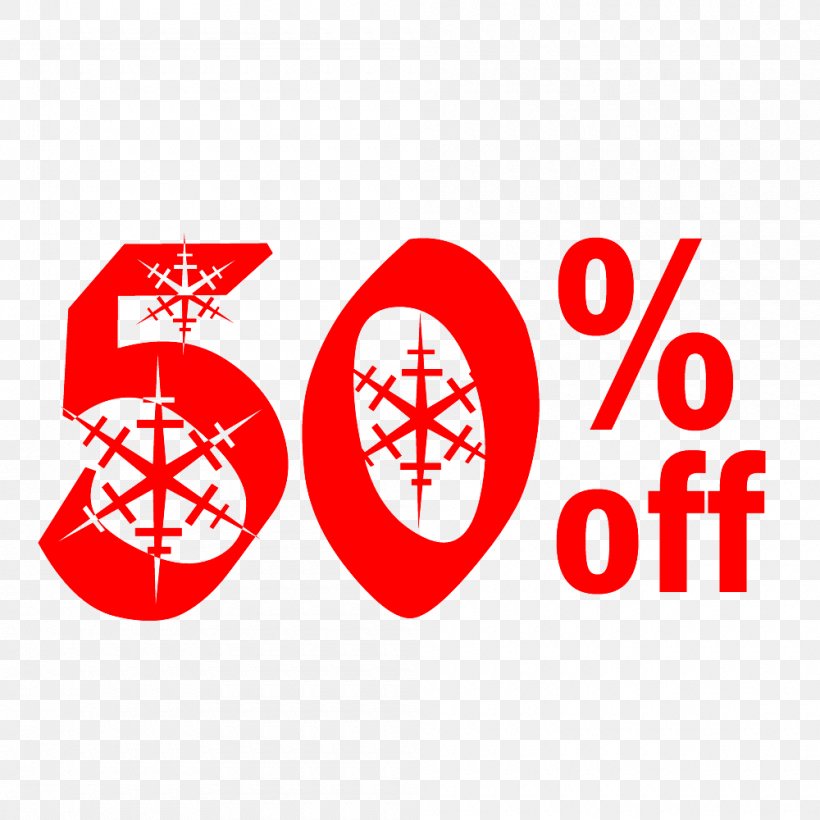 Snow Christmas Sale 50% Off Discount Tag., PNG, 1000x1000px, Brand, Allsaints, Area, Commodity, Discounts And Allowances Download Free
