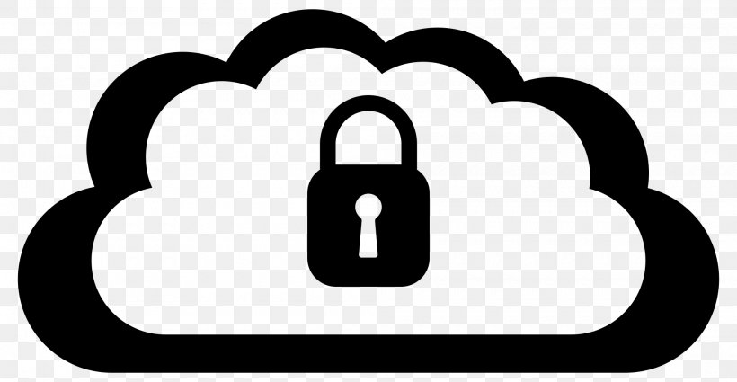 Computer Security Cloud Computing Security Clip Art, PNG, 2000x1039px, Computer Security, Area, Black And White, Cloud Computing, Cloud Computing Security Download Free
