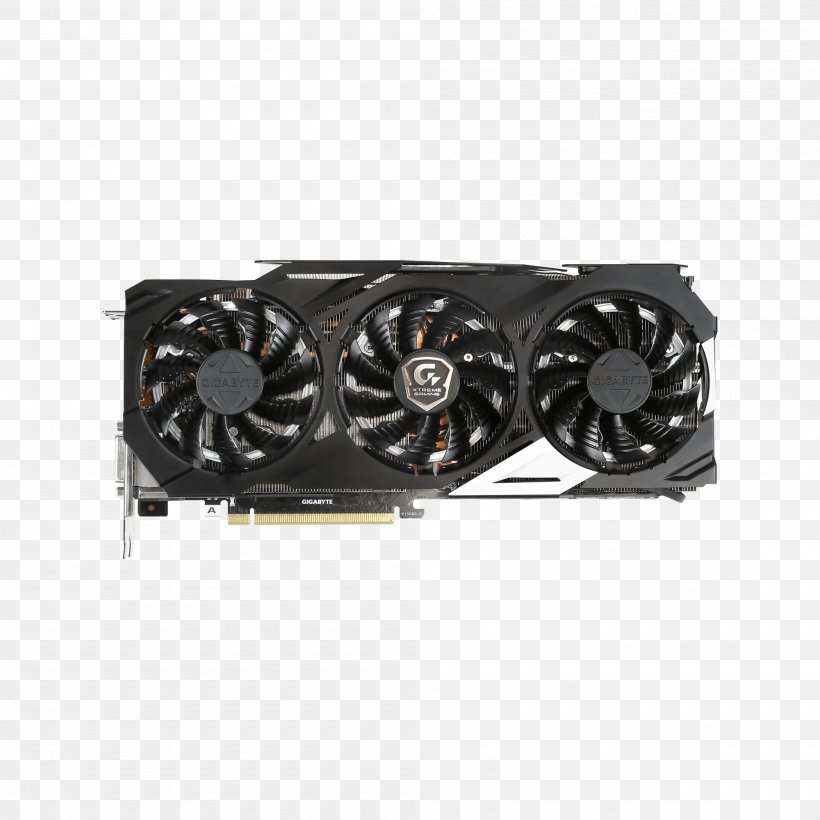 Graphics Cards & Video Adapters NVIDIA GeForce GTX 980 Ti GDDR5 SDRAM Gigabyte Technology, PNG, 2000x2000px, Graphics Cards Video Adapters, Computer, Computer Component, Computer Cooling, Electronic Device Download Free