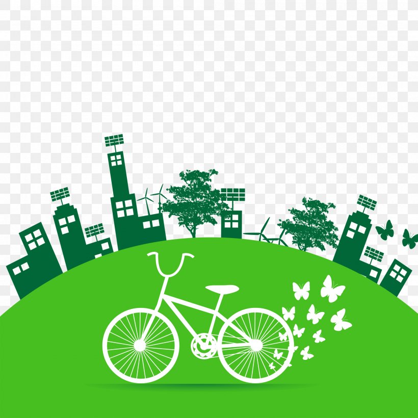 Natural Environment Poster Green Environmental Protection, PNG, 2000x2000px, Natural Environment, Bicycle, Brand, Creativity, Designer Download Free