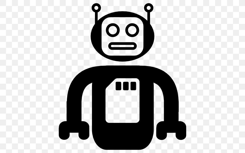 Smart Robot Robotics Technology, PNG, 512x512px, Robot, Area, Artwork, Black And White, Bomb Download Free