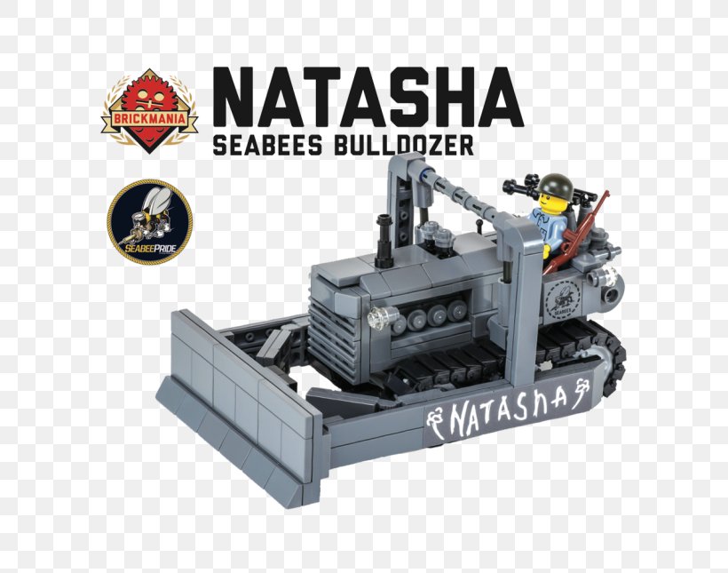 Bulldozer US Navy Seabee Museum Machine Tractor, PNG, 600x645px, Bulldozer, Construction Equipment, Fighting Seabees, Hardware, Lego Download Free