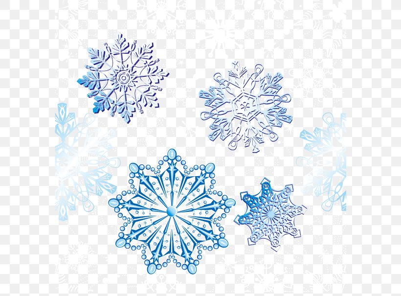 Euclidean Vector Snow, PNG, 623x605px, Snow, Blue, Element, Point, Snowflake Download Free