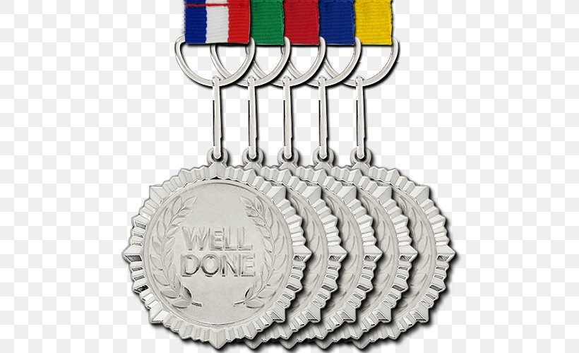 Gold Medal Silver Medal Award, PNG, 500x500px, Medal, Award, Badge, Bronze, Bronze Medal Download Free