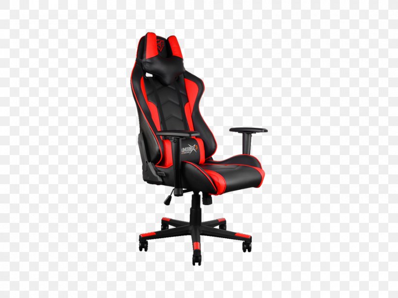 Office & Desk Chairs Swivel Chair Gaming Chair Video Game, PNG, 1000x750px, Office Desk Chairs, Black, Chair, Comfort, Dxracer Download Free