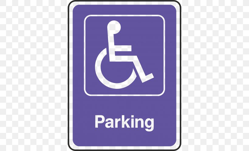 Disabled Parking Permit Disability Number Logo, PNG, 500x500px, Disabled Parking Permit, Accuform, Area, Blue, Brand Download Free