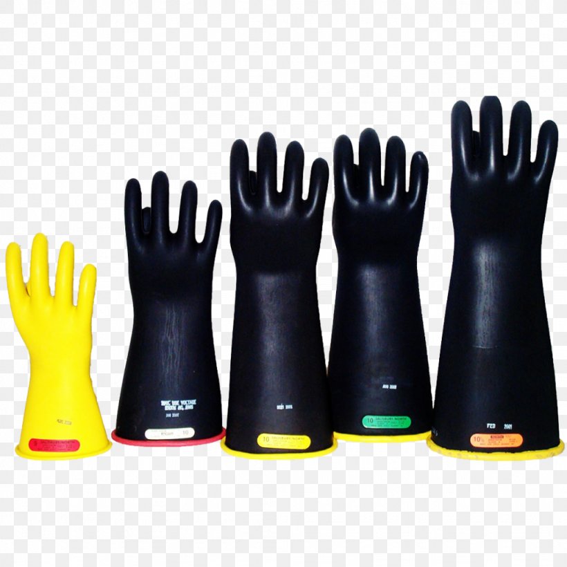 Glove Electricity Electrician Natural Rubber Lineworker, PNG, 1024x1024px, Glove, Clothing, Dielectric, Electrical Tape, Electrician Download Free