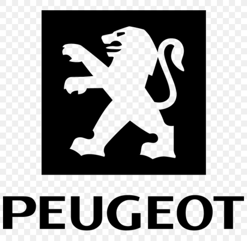 Peugeot 307 Car Peugeot Partner Peugeot RCZ, PNG, 800x800px, Peugeot, Area, Black, Black And White, Brand Download Free