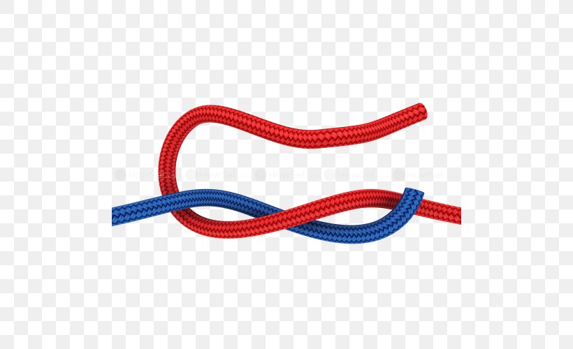 Rope Reef Knot Running Bowline, PNG, 500x500px, Rope, Bowline, Butterfly Loop, Buttonhole, Dynamic Rope Download Free