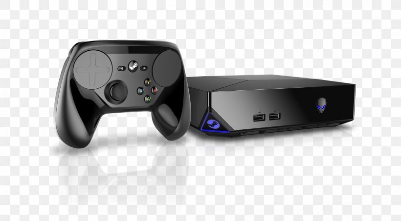 Steam Machine Alienware Personal Computer Output Device, PNG, 2000x1106px, Steam Machine, Alienware, Computer, Computer Hardware, Electronic Device Download Free