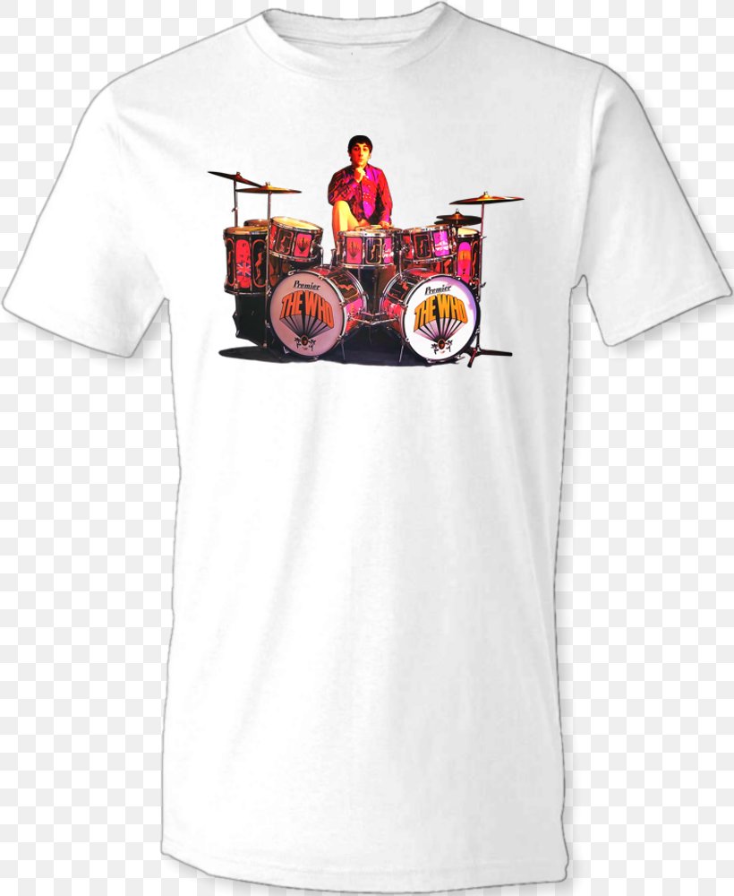 T-shirt Keith Moon: There Is No Substitute Drums Sleeve, PNG, 820x1000px, Tshirt, Active Shirt, Book, Brand, Clothing Download Free