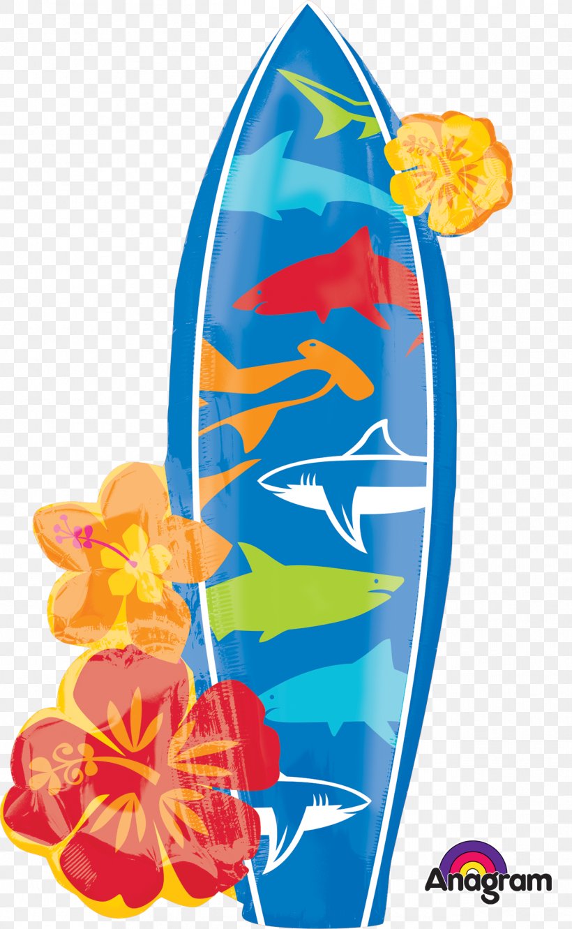 Balloon Birthday Party Luau Surfboard, PNG, 1293x2100px, Balloon, Aloha Shirt, Beach, Birthday, Feestversiering Download Free