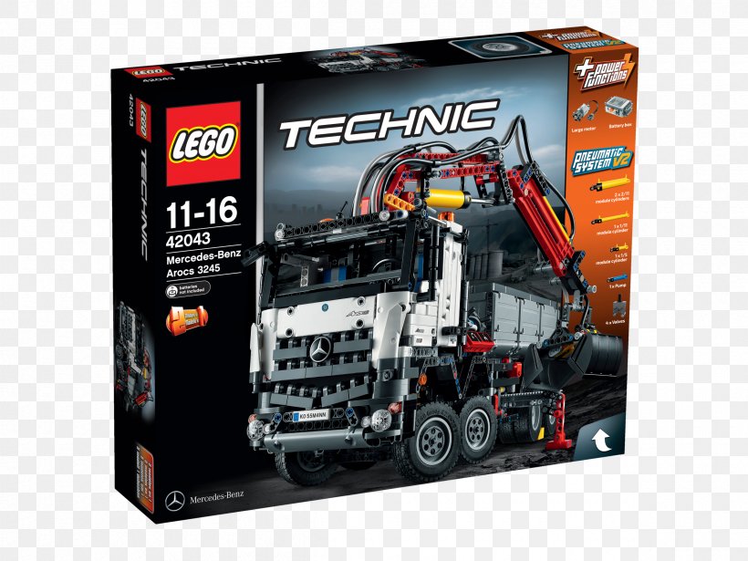 Mercedes-Benz Arocs Lego Technic Truck, PNG, 2400x1800px, Mercedesbenz, Construction Set, Lego, Lego Canada, Lego Ideas Download Free