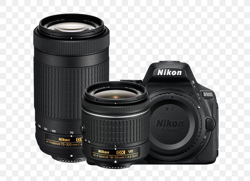 Nikon D3400 Nikon D5600 Digital SLR Nikon AF-S DX Zoom-Nikkor 18-55mm F/3.5-5.6G, PNG, 700x595px, Nikon D3400, Camera, Camera Accessory, Camera Lens, Cameras Optics Download Free