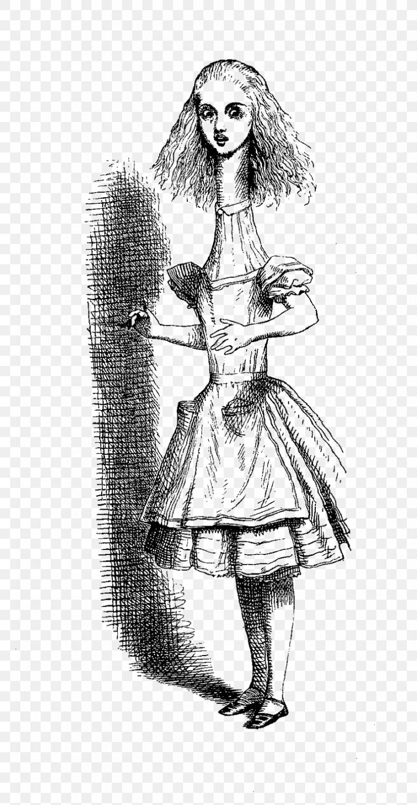 Alice's Adventures In Wonderland John Tenniel Aliciae Per Speculum Transitus Cheshire Cat, PNG, 828x1600px, Watercolor, Cartoon, Flower, Frame, Heart Download Free