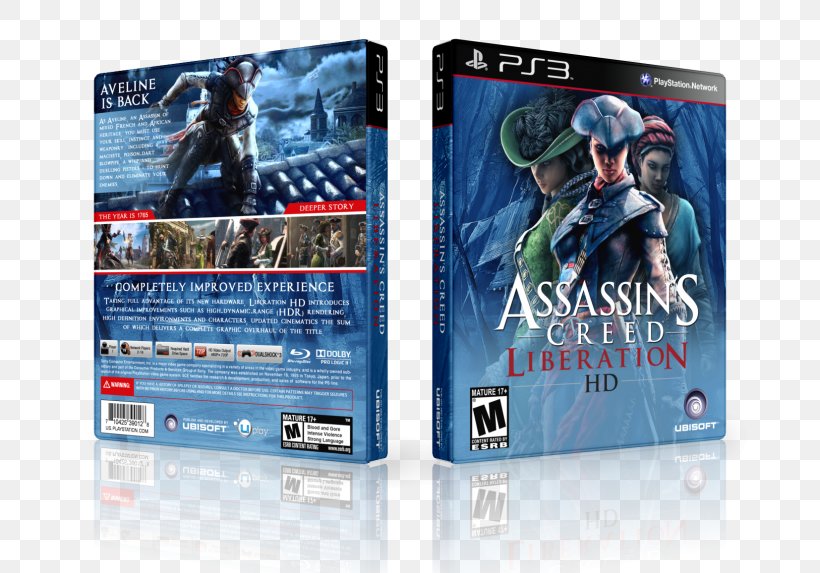 Assassin's Creed III: Liberation Assassin's Creed IV: Black Flag, PNG, 700x573px, Playstation 3, Assassins, Computer Software, Downloadable Content, Dvd Download Free