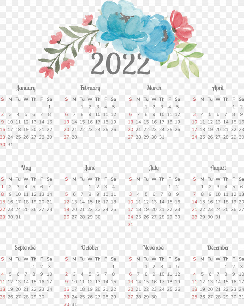 Calendar Font Flower 2011, PNG, 3768x4722px, Calendar, Flower Download Free