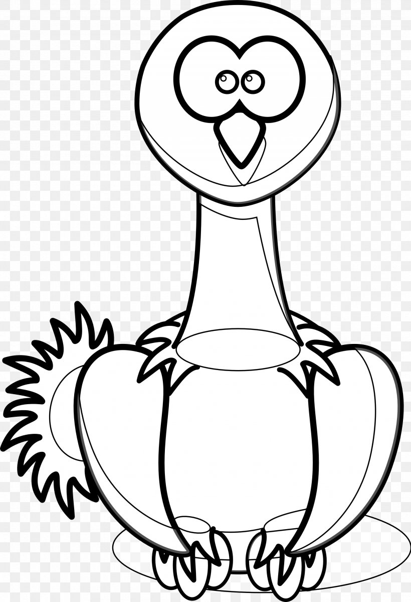 Common Ostrich Cartoon Bird Clip Art, PNG, 2555x3737px, Common Ostrich, Animation, Art, Beak, Bird Download Free