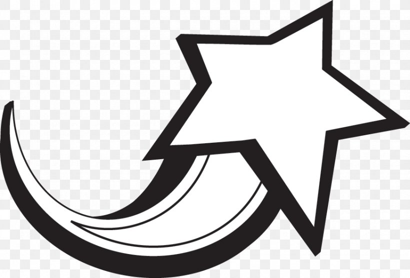 Shooting Stars Clip Art, PNG, 870x592px, Shooting Stars, Black, Black And White, Brand, Color Download Free