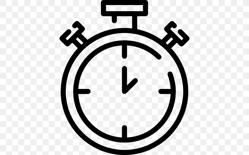 Timer Stopwatch Alarm Clocks, PNG, 512x512px, Timer, Alarm Clocks, Area, Black And White, Clock Download Free