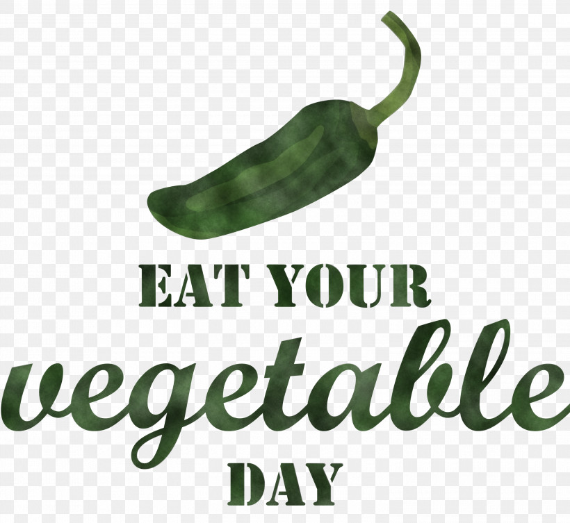 Vegetable Day Eat Your Vegetable Day, PNG, 3000x2757px, Pasilla, Chili Pepper, Logo, Peppers, Serrano Pepper Download Free