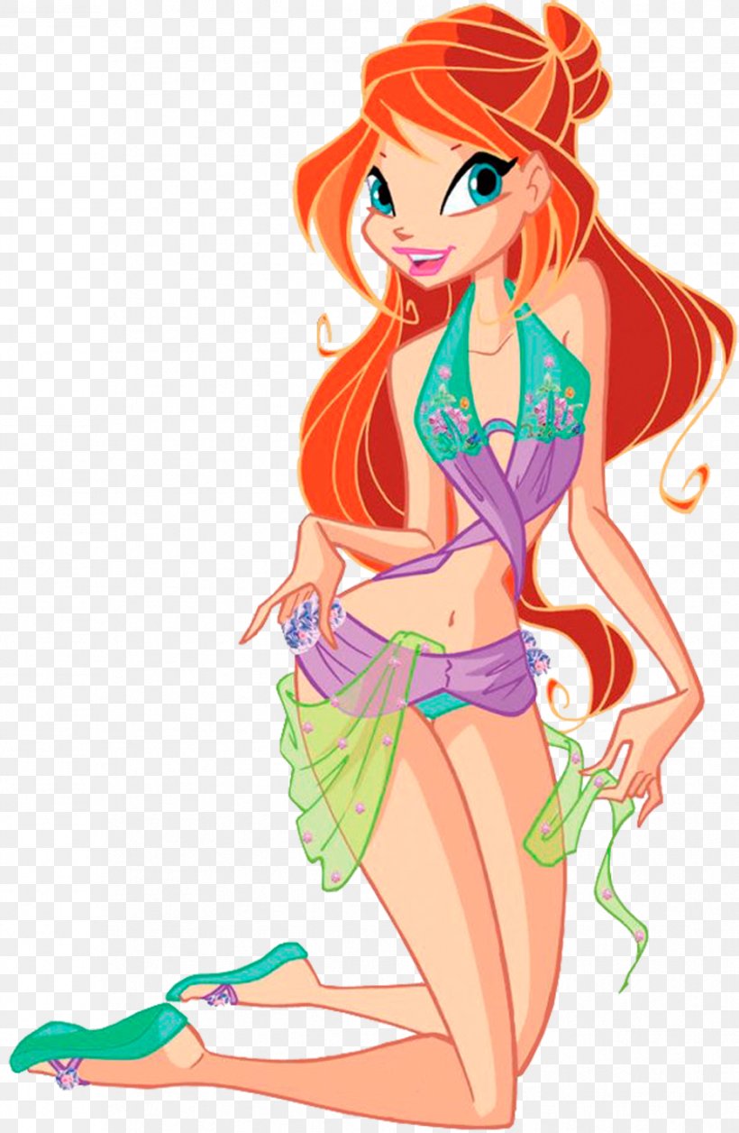 Bloom Musa Winx Club, PNG, 929x1424px, Watercolor, Cartoon, Flower, Frame, Heart Download Free
