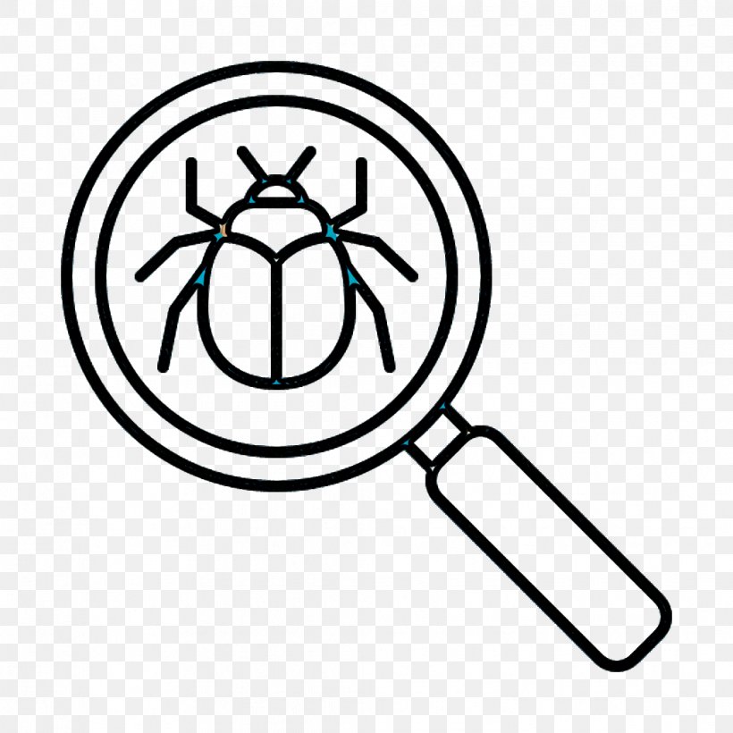 Magnifying Glass Icon, PNG, 1034x1034px, Bug Icon, Coloring Book, Computer Software, Error, Line Art Download Free